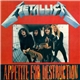 Metallica - Appetite For Destruction